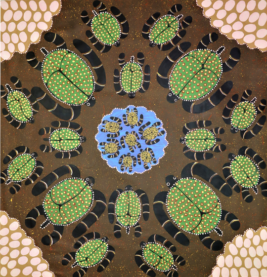 "Sea Turtle Dreaming" by Sharon Dodd