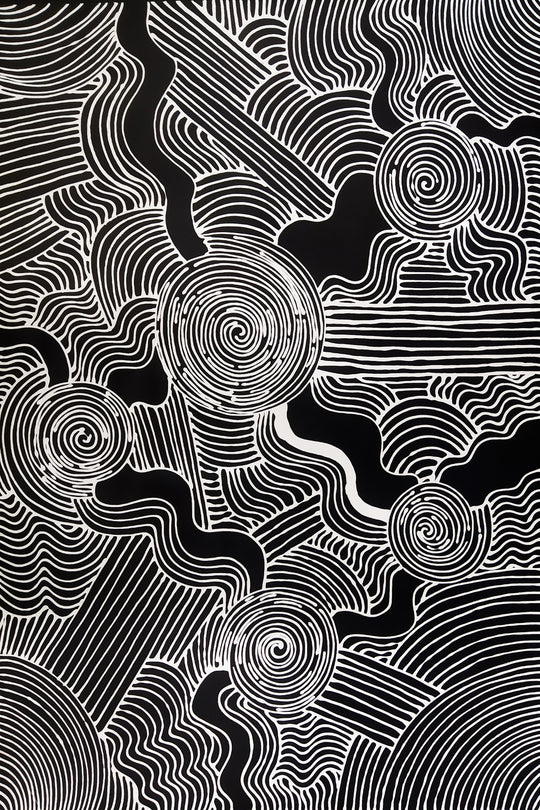 "Waterhole Dreaming" by Yondee Shane Hansen