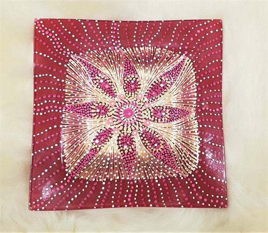 Hand-Painted Glassware by Christine Winmar