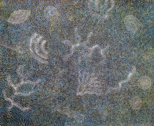 "Bush Plum Seeds" by Gracie Morton Pwerle