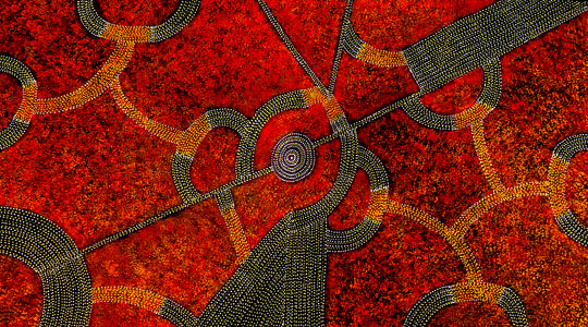 "Bush Plum Dreaming" by Gracie Morton Pwerle