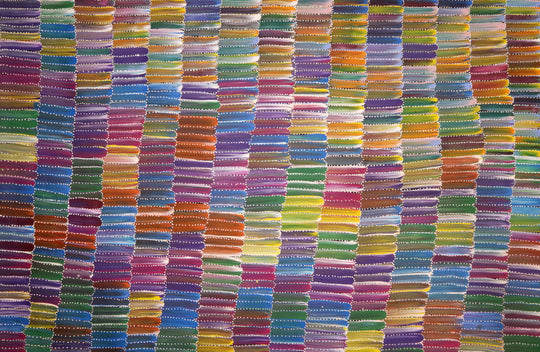 "Bush Yam Dreaming" by Jeannie Mills Pwerle