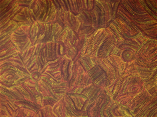 "Bush Yam Seeds" by Joy Pitjara