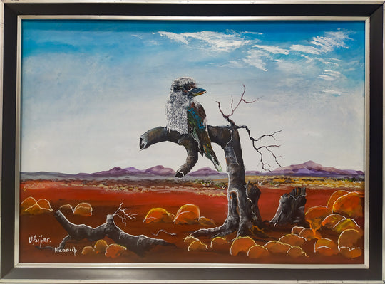 "Kookaburra Dreaming" by Jumbindi & Wendy Feifar Nannup