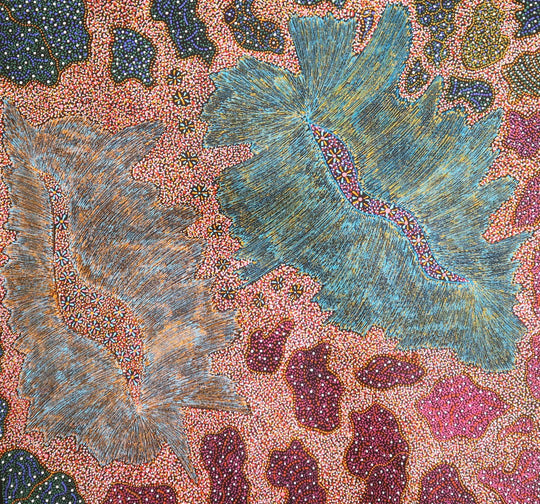 "Yam Dreaming" by Jedda Purvis Kngwarreye